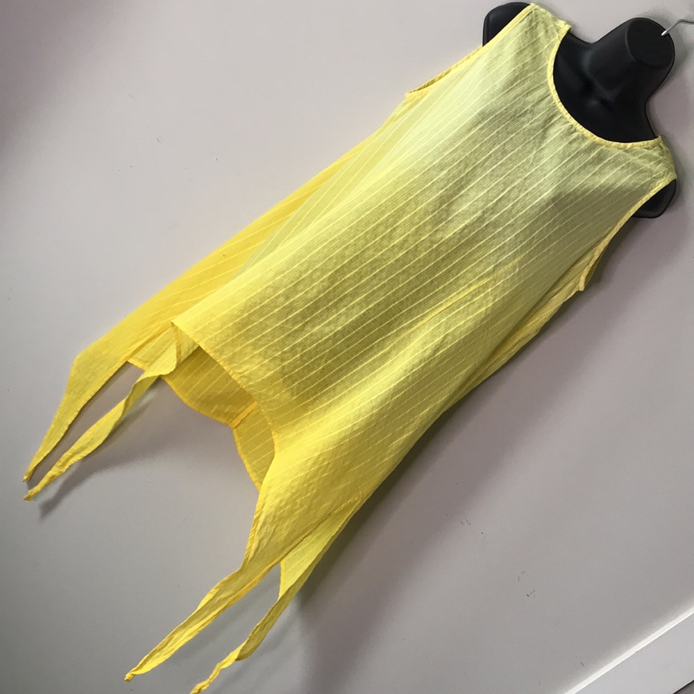 Pegasus Yellow Cotton Tunic